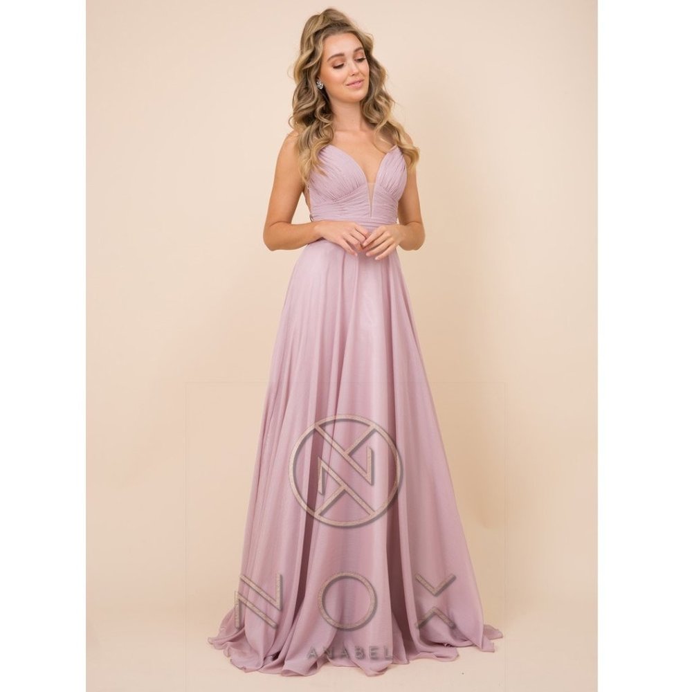 BEAUTIFUL DRESS-R352-DUSTY ROSE